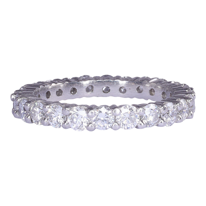 175 ctw diamond platinum eternity band 9067