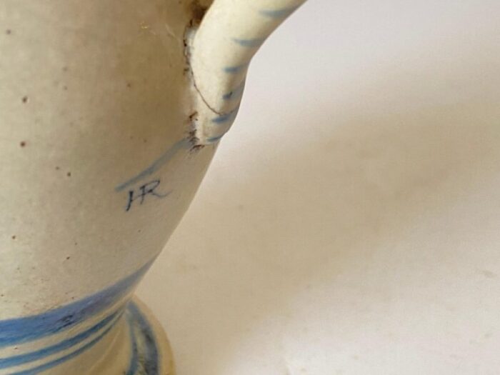 18th century pottery jug 8