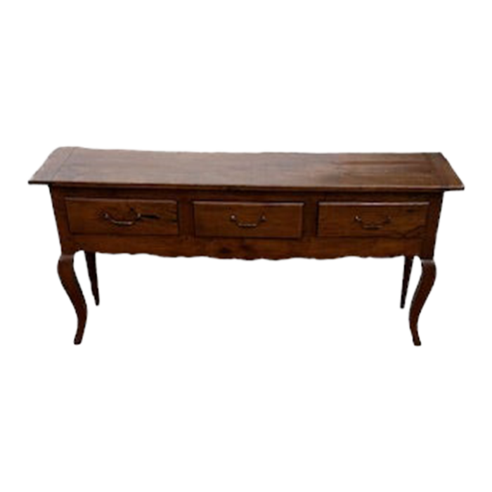 1900s french walnut dresser base 9595