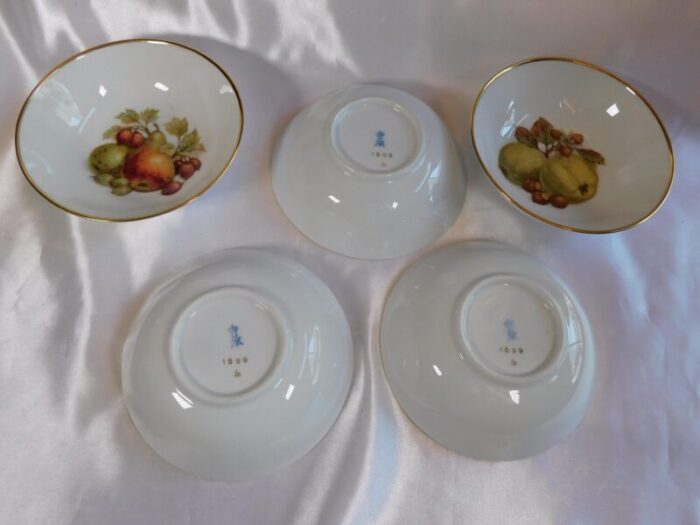 1950s alka kunst alboth kaiser set of 5 fruit bowls 0320