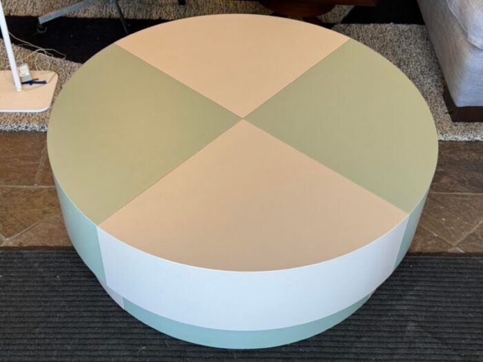 1990s peter gutkin postmodern formica coffee table 8567