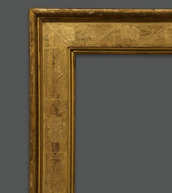 19th century florentin giltwood frame 6