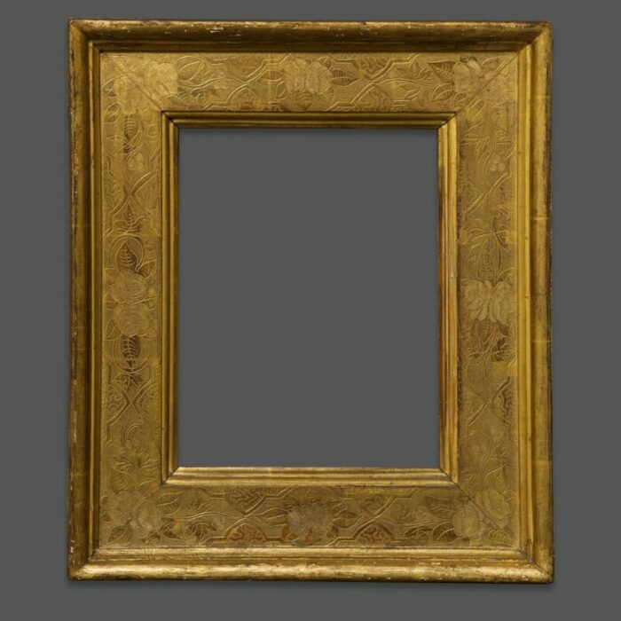 19th century florentin giltwood frame 7