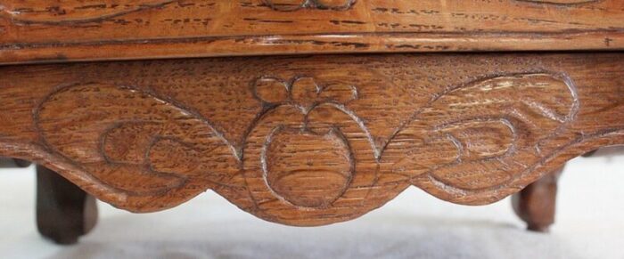 19th century french oak salt box 18