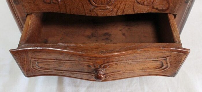 19th century french oak salt box 28