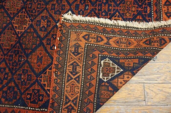 19th century pair of persian baluch carpets 2892