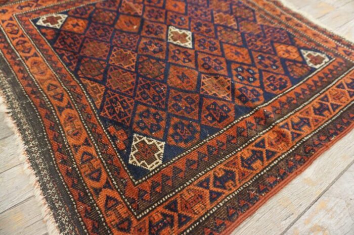 19th century pair of persian baluch carpets 7039