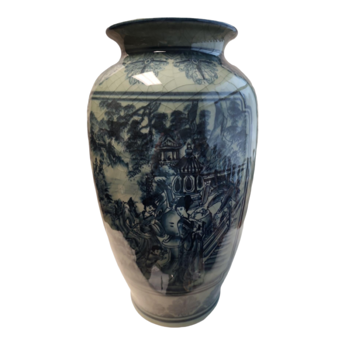 20th century chinese crackle vase 2612