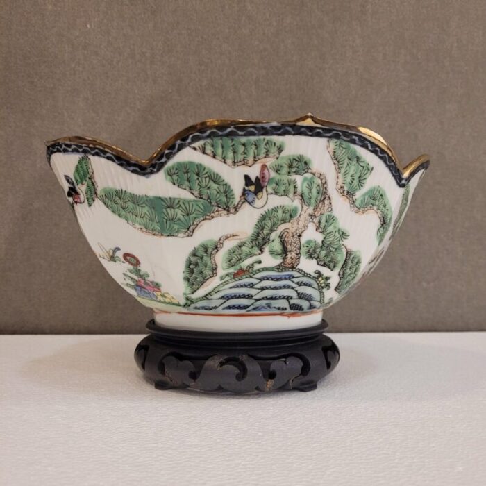 20th century macao porcelain centerpiece guangxu china 9