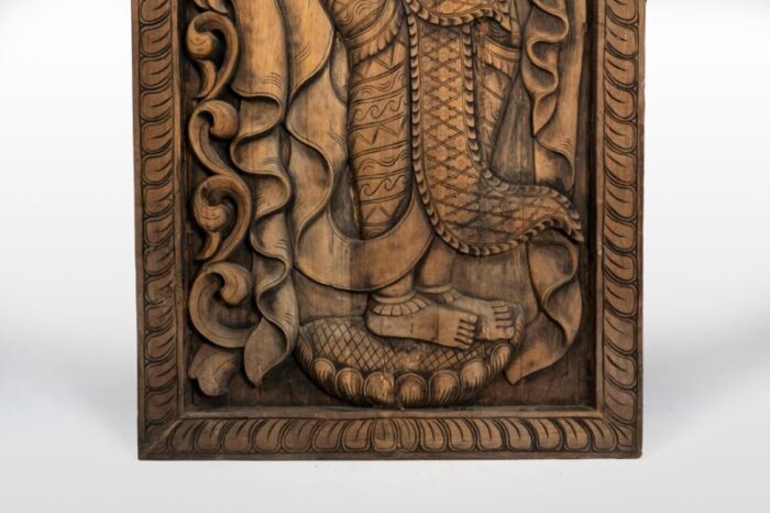 24T01092 Wood Carving of an Angel 03 master