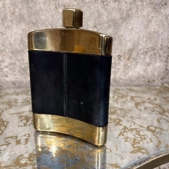 BrassLeatherSpainsLiquorALcoholFlask03 24 4 master