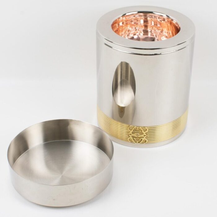 LOEWE ICE BUCKET CHROME BRASS V104 6 master