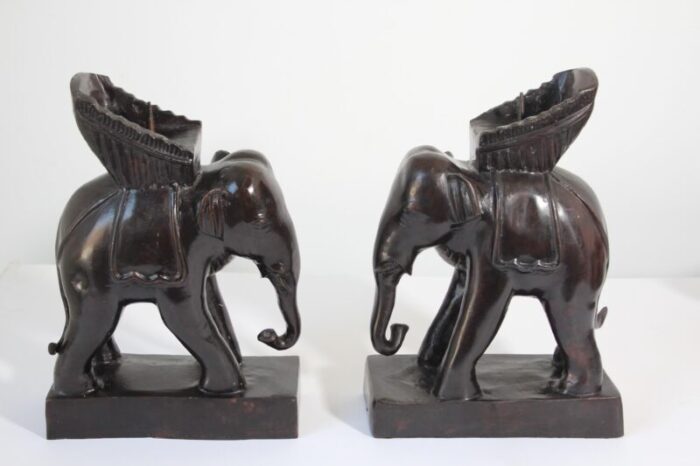 Maitland Smith Bronze Elephant Candle Holder 5 master