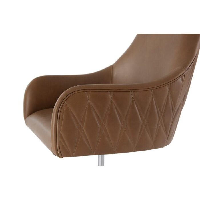 Modern Leather Quilted Desk Chair 4 master