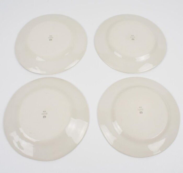 RESTORATION HARDWARE COCKTAIL PLATES W172 3 master