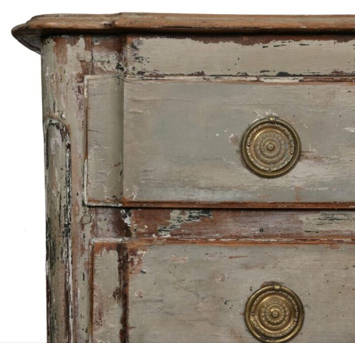 a charming painted louis xv style provencal chest 5958