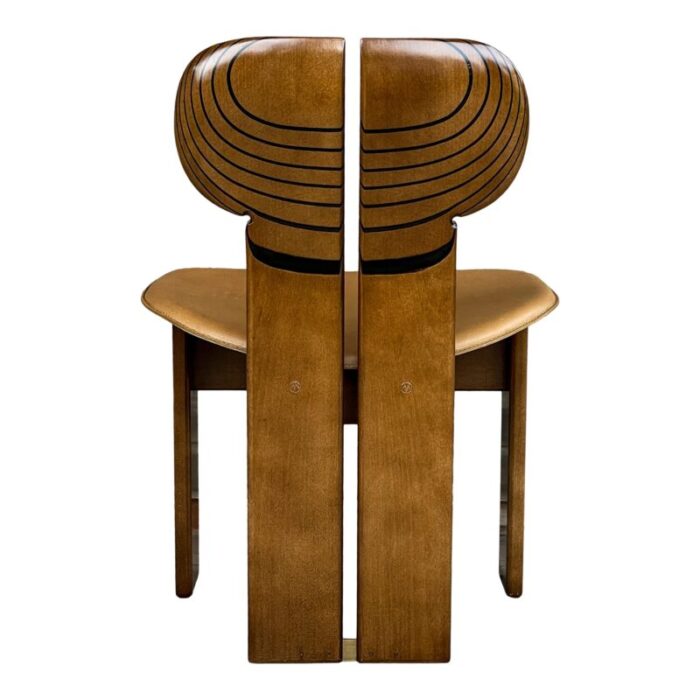 africa dining chairs by tobia and afra scarpa for maxalto 1976 set of 4 8644