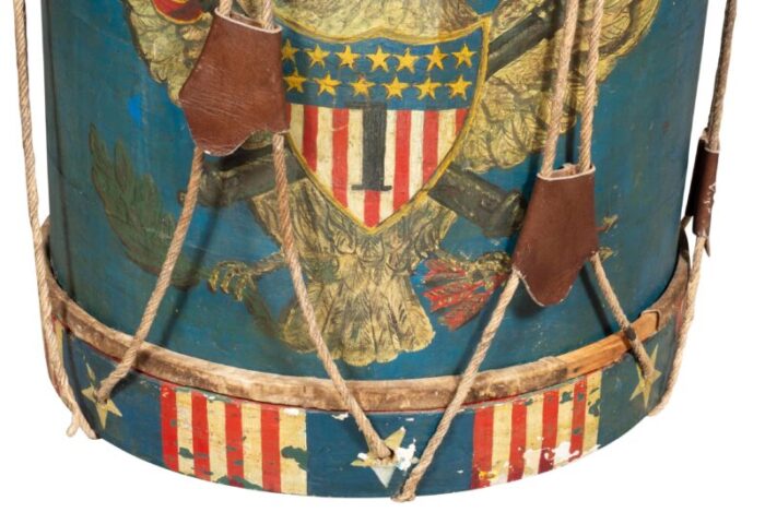 american federal style military drum 8937