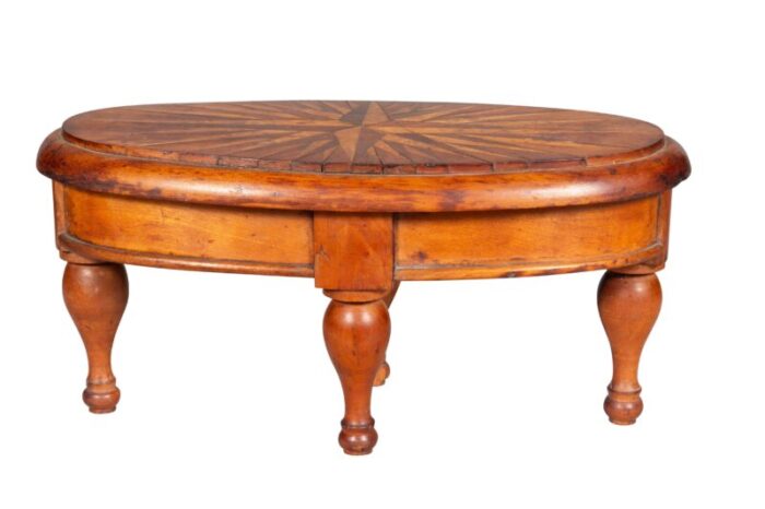 american late federal walnut table form centerpiece 1174