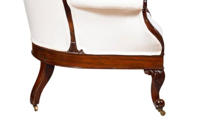 american victorian rosewood armchairs a pair 2949