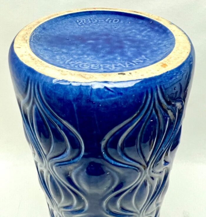 amsterdam blue model 285 40 floor vase from scheurich 1968 8