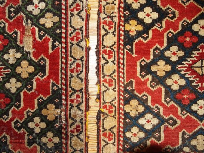 antique armenian karabakh handmade bagface rugs 1880s set of 2 4