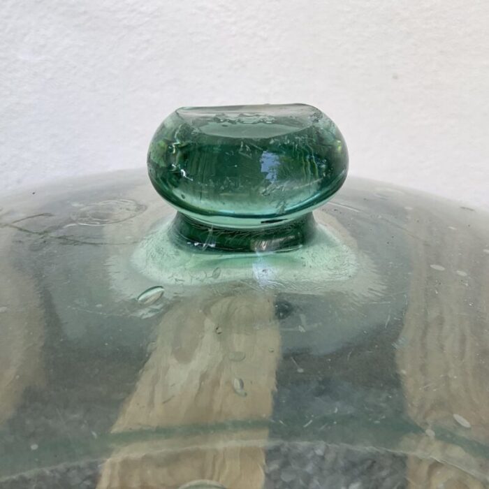 antique french mouth blown glass greenhouse bell 1890s 8