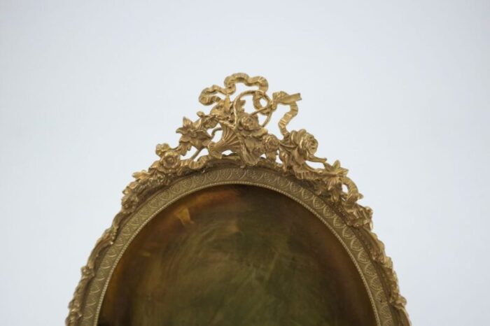 antique gilded brass photo frame 2