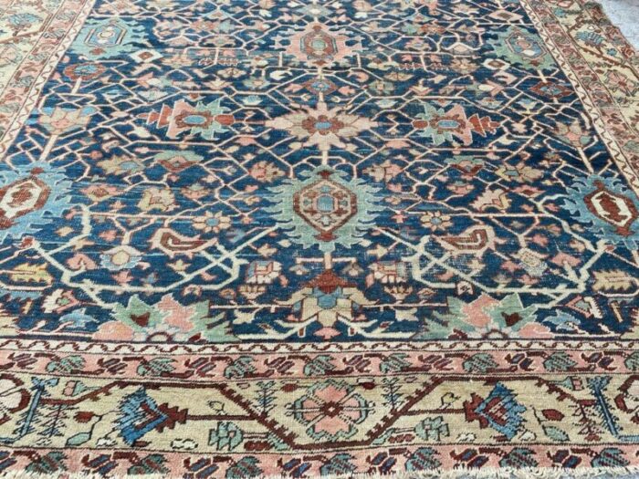 antique heriz rug 19th century 10