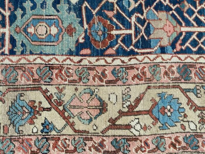 antique heriz rug 19th century 6