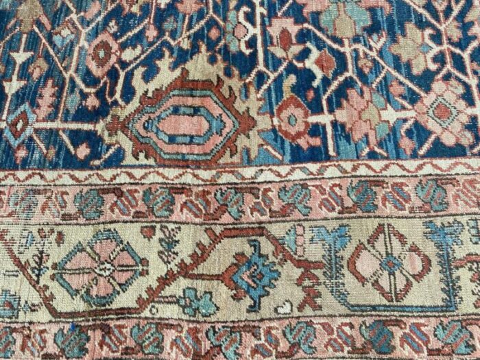 antique heriz rug 19th century 8