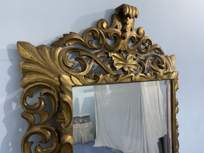 antique louis philippe gilt mirror 1850s 11