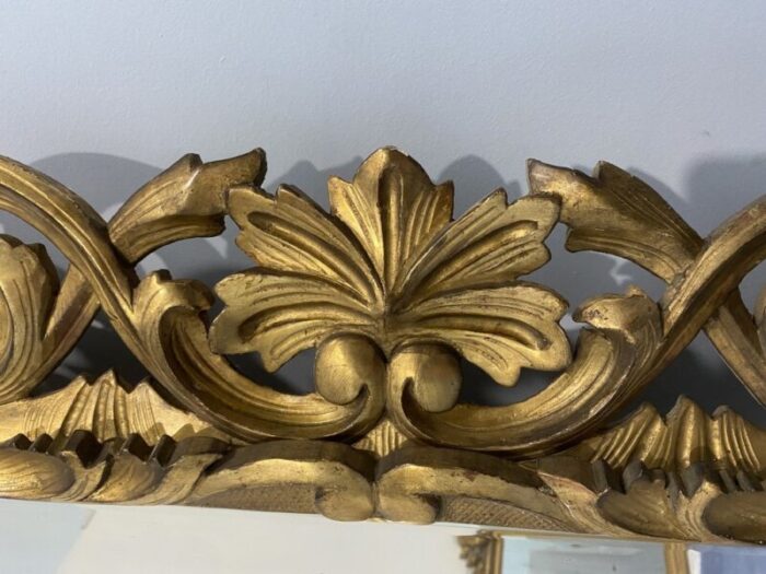 antique louis philippe gilt mirror 1850s 12