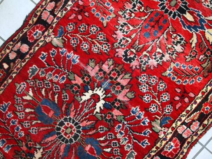 antique middle eastern rug 1910s 4