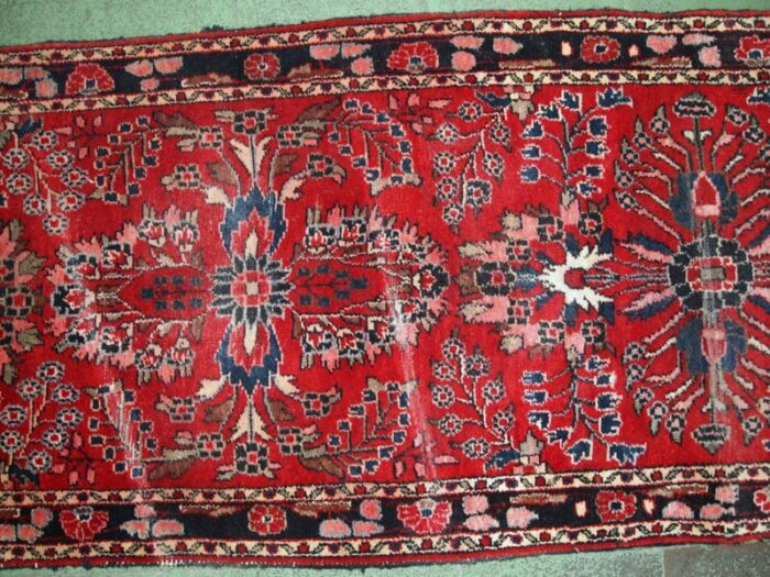 antique middle eastern rug 1910s 9