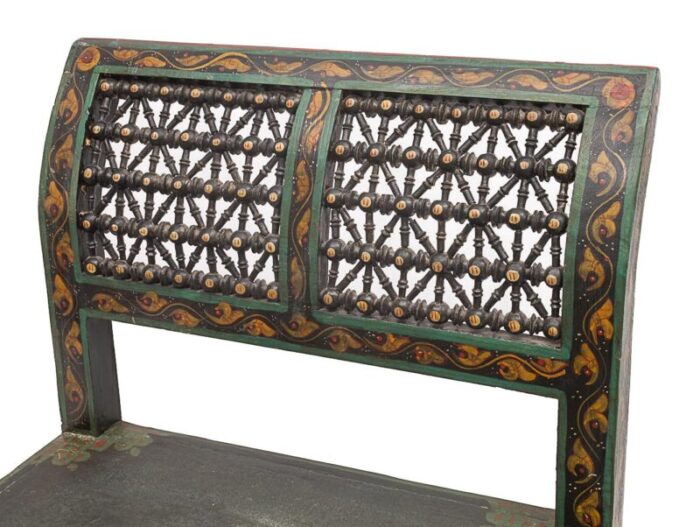 antique oriental bench 1890s 1304