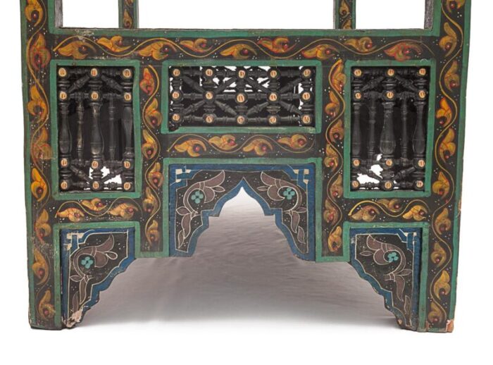 antique oriental bench 1890s 9008