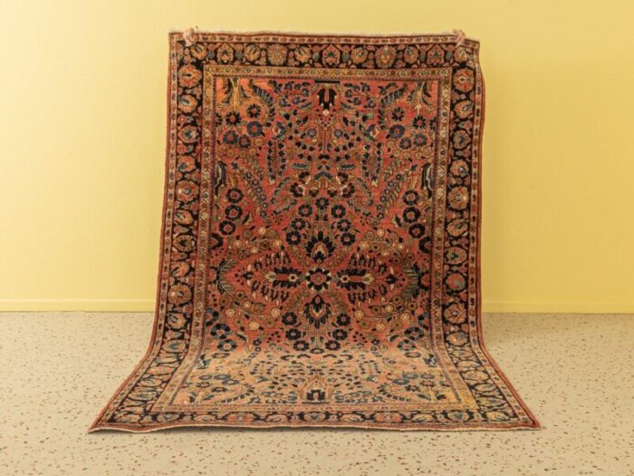 antique sarough rug 1920s 3