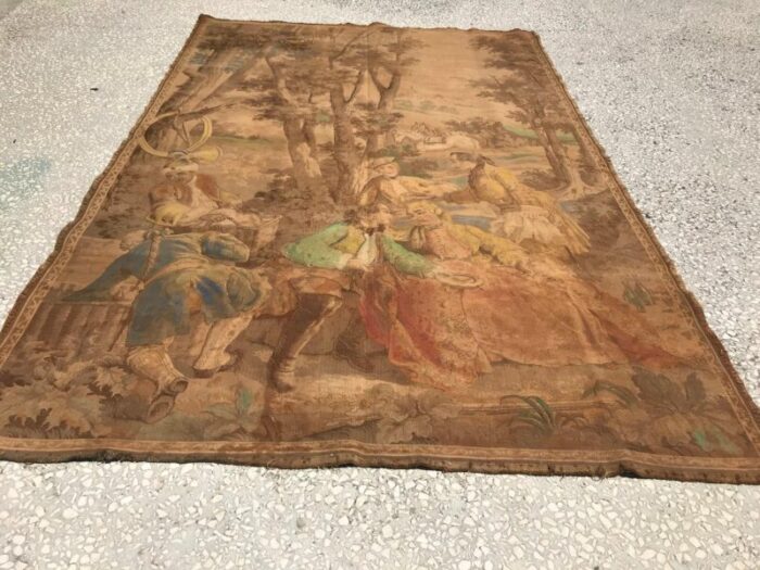 antique style gobelin tapestry wall art 1723