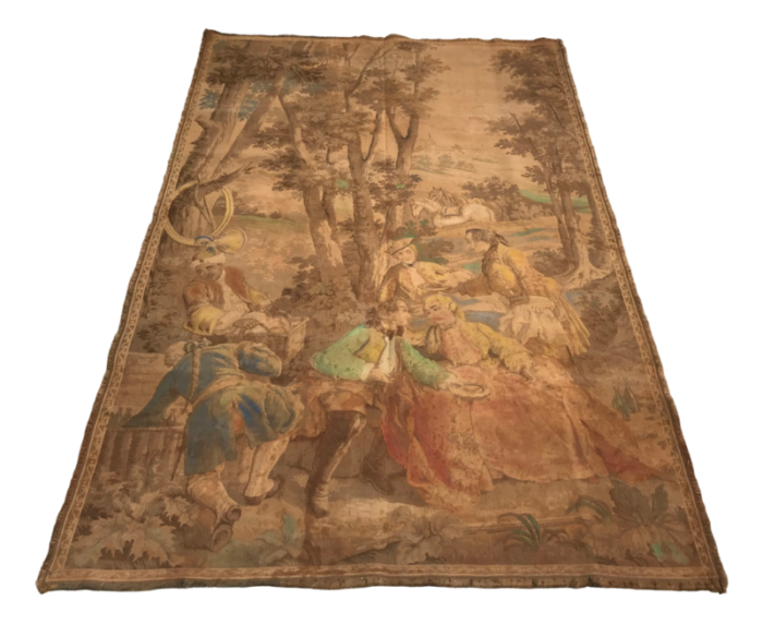 antique style gobelin tapestry wall art 3211