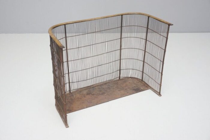 antique wire fire guard 1820 4