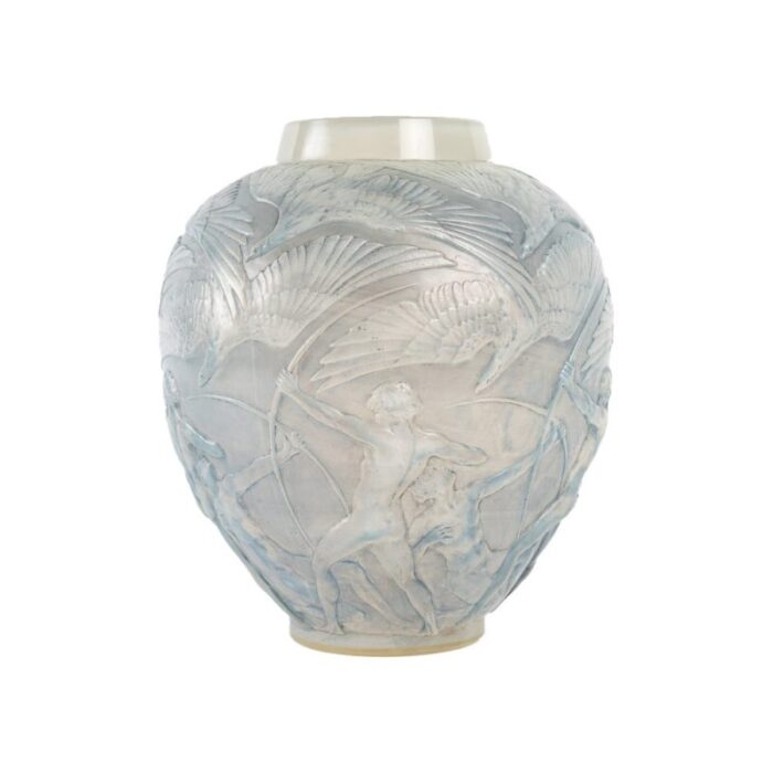 archers opalescent vase by rene lalique 1921 1