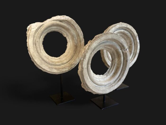 architectural plaster rings set of 3 9276