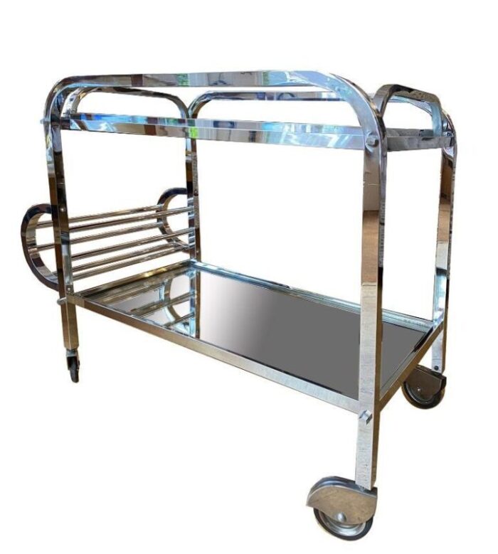 art deco bar cart 3389