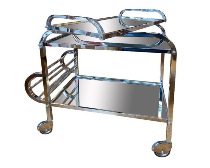 art deco bar cart 6685