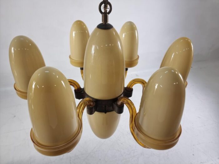 art deco ceiling lamp 1940s 0864