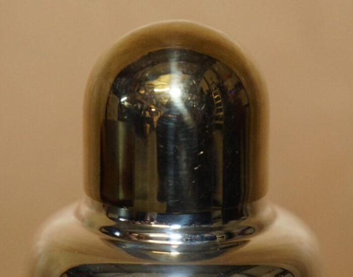 art deco chrome gilt cocktail shaker from napier usa 1930s 5