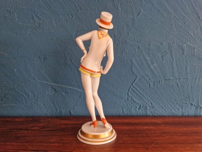 art deco dancer figurine by gustav opple for rosenthal 1920s 3