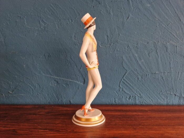 art deco dancer figurine by gustav opple for rosenthal 1920s 4