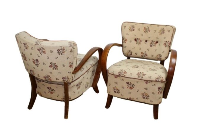 art deco h237 armchairs attributed to jindrich halabala 1932 set of 2 0212